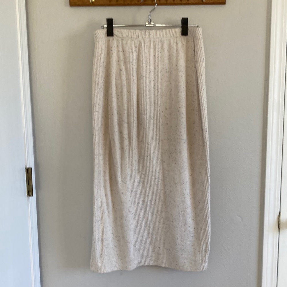 Women’s Lou & Grey Ribbed Midi Skirt Size Small